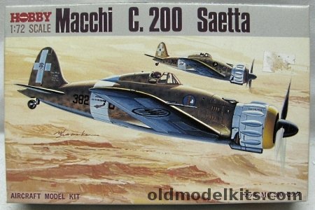 Hobby 1/72 Macchi C-200 (C.200) Saetta  - (Ex-Revell), P03-700 plastic model kit